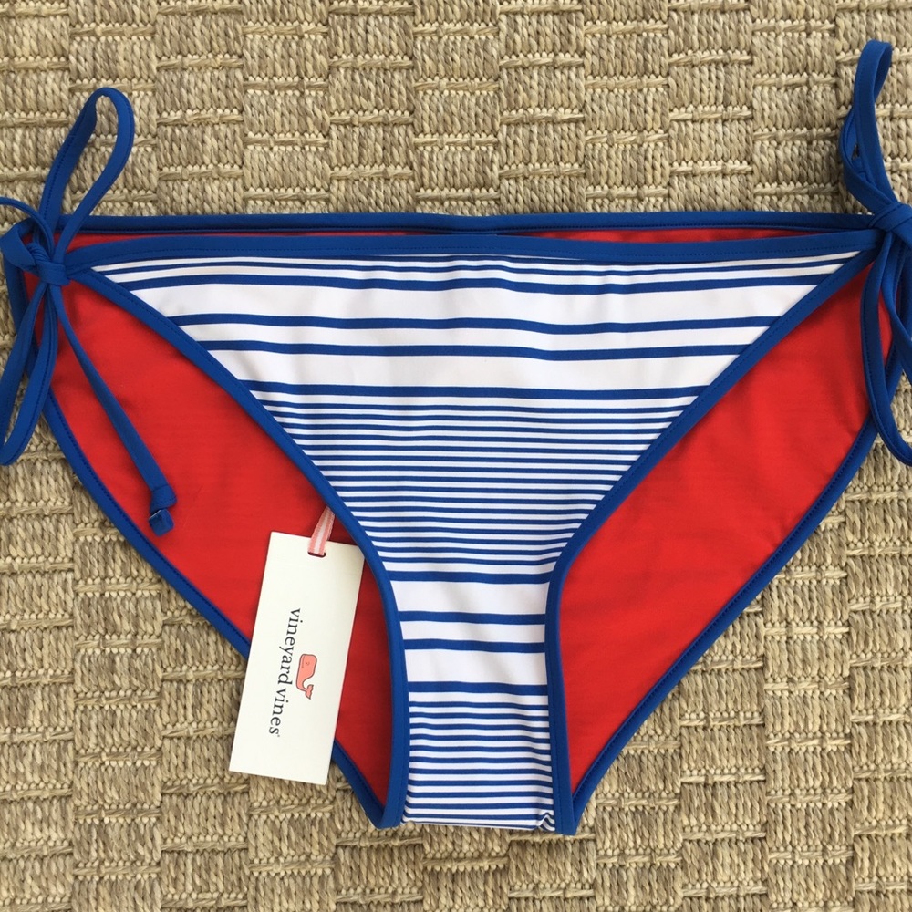 Vineyard Vines striped swim bottoms